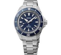 SEIKO Prospex Orologio da uomo con cassa in acciaio inox, movimento automatico, impermeabile, lancette luminose, Blu - SRPL51