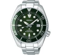 Seiko Prospex SPB103J1 Men's Automatic Diver's Watch - Green Dial, Stainless Steel Bracelet