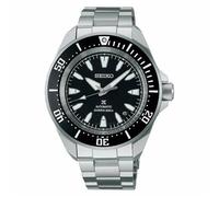 Seiko Prospex SRPL13K1 'Samurai' Automatic Men's Dive Watch - Black Dial, Stainless Steel Bracelet