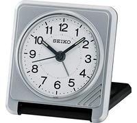 SEIKO QHT015S - Sveglia da viaggio, colore: Argento