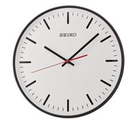 Seiko QXA701K - Orologio da parete in plastica, colore: Nero
