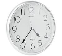 Seiko QXA747S - Orologio da parete in plastica, colore: Argento Standard