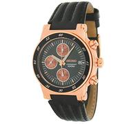 Seiko Rose Gold Chronograph Mens Watch SND878