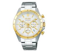 SEIKO SBTR024 Spirit Quartz Chronograph Watch Shipped from Japan, white, Modern