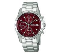 SEIKO SELECTION Orologio casual SBTQ045, Argento/rosso, 1個, Tipo di Bracciale: