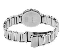 Seiko Orologio analogico al quarzo da donna con cinturino in acciaio inox SUP467P1, argento, Bracciale