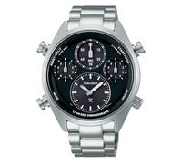 Men`S Watch Seiko Sfj003P1 Silver (+ 42 Mm) NUOVO
