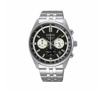 Seiko SSB429P1 Men's Chronograph Watch, Black Dial, Stainless Steel Bracelet