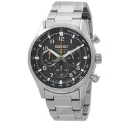 Orologio Uomo Seiko SSB447P1 Nero Argentato