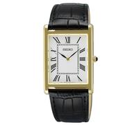 SEIKO SWR104P1 Orologio Uomo Quarzo Rettangolare Pelle