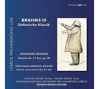 Seiler,M./Seiler,N./Brogli-Sacher/Phil.Orch. Brahms III: Sinfonische Klass (CD)
