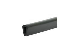 Seiletech.de Guarnizione per porta, 20 m, protezione universale in gomma, S583, spessore dei bordi da 4 a 5 mm, forma a U senza inserto in acciaio, listelli di protezione per lamiera, porte auto,