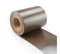 Seiletech.de Strisce frangivista, colore marrone, 19 cm x 26 m, 1200 g/m², pellicola per recinzione, pannello per recinzioni, materiale da giardino, stabilizzazione UV, resistente agli strappi, rotolo