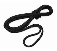 Seilflechter - Cima d’Ormeggio Ø 14 mm, 14 m con Asola Impiombata da 40 cm, Cima Taifun per Barca, Colore Nero, Resistenza 3700 daN