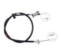 Seilzug Feststellbremse 1.550 mm Trommelbremse A.B.S. per u.a. DAIHATSU SIRION