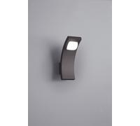 Seine applique led curva antracite 8x h 22 Moderno LED