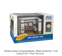 Seinfeld Jerry Mini Moment Diorama Chase con licenza ufficiale spedisce vinile 1