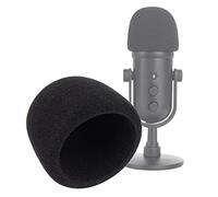 Seiren V2 X Foam Cover o Razer Seiren V2 Pro Mic Pop Filter, copertura per microfono compatibile con microfoni USB Razer Seiren V2 Pro e Razer Seiren V2 X, Block POPS by YOUSHARES