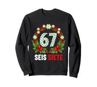 SEIS Siete Six Seven Natale 67 Meme Felpa