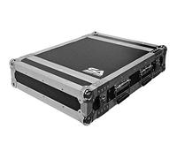 Seismic audio - SATAC2U - Heavy Duty 2 spazio rack case - amplificatore PA DJ Flight case 2U verticale - Pro audio DJ ATA