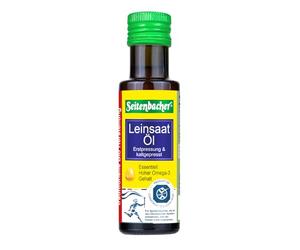 Seitenbacher Bio Lein - Olio di semi di lino, pressato a freddo, 1 x 100 ml