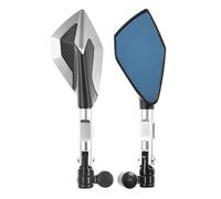 Seitenspiegel Moto 8 MILLIMETRI 10 MILLIMETRI Specchio Retrovisore Anti-riflesso Laterale Specchietti Retrovisori Per 700 CL-X 700 C-LX CLX 700CLX CLX700 CF700CLX(Silver)