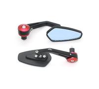 Seitenspiegel Moto Bike C&ruiser Chopper A&TV Per Specchietto Retrovisore Laterale Da 7/8 '' 22 Mm(Red)