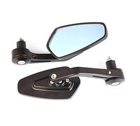 Seitenspiegel Moto Bike C&ruiser Chopper A&TV Per Specchietto Retrovisore Laterale Da 7/8 '' 22 Mm(Schwarz)