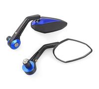 Seitenspiegel Moto Specchio Manubrio Side Bar Ends Specchio Per Y&AMAHA R6 R1 MT 09 Per T&MAX Per X&max WR 125 250 Per 690 125 200 390(Blue)