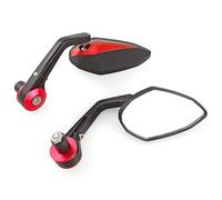 Seitenspiegel Per Specchietti Retrovisori Laterali Per Manubrio Moto Da 7/8 "22 Mm Per Y&AMAHA(Red)