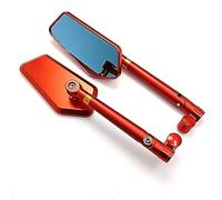Seitenspiegel Specchi Retrovisori Moto In Alluminio Per Y&AMAHA MT-01 MT-03 MT-07 MT-09 FZ-07 FZ-09 MT-10 MT-25 FZ1 FZ8(Orange)