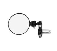 Seitenspiegel Specchietti Retrovisori Neri Per Motocicletta Di Forma Rotonda Per Manubrio Da 7/8 "22 Mm