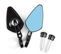 Seitenspiegel Specchietto Retrovisore Laterale Moto Per Z125 Pro Z650 Z750 Z800 Z900 ER6N MSX125 CB500F(Black Piar)