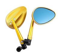 Seitenspiegel Specchietto Retrovisore Moto Per Y&AMAHA FZ1 FZ6 MT-07 MT-09 MT-10 Per ER-6N Z1000 Z750(Yellow)