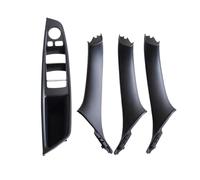 Seitentürgriff Türgriffabdeckung LHD Misura Per 5 Serie Per F10 Per F11 Per 520i Per 525d Per 535i Per 550i Auto Pannello Interno Della Porta Maniglia Berlina 51417225854(Black-4Pcs)