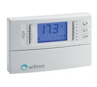 SEITRON FREETIME CRONOTERMOSTATO DIGITALE GIORNALIERO CALDO/FREDDO ART.TCD01B