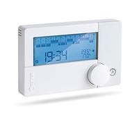 SEITRON Freetime Evo Termostato programmabile Giornaliero Digitale a Batteria, Plastica