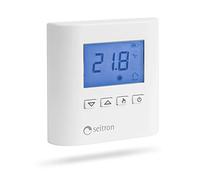 Termostato ambiente a batteria per caldaia con display digitale TAD02B SEITRON