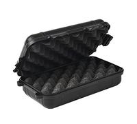 SEIWEI 2 pezzi 200 x 120 mm rettangolare solida scatola di immagazzinaggio impermeabile resistente agli urti, custodia protettiva in plastica rigida, custodia per cellulare touch