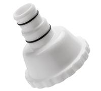 SEIWEI Adattatore per aspirapolvere per piscina, accessorio per skimmer, compatibile con pompe dell'acqua Summer Waves RP/RX (bianco)