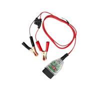SEIWEI Connettore di protezione per auto, tester batteria spegnimento con display digitale, kit rilevatore perdite batteria OBD II