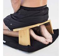 Seiza - Sedia pieghevole in bambù per meditazione e meditazione trascendentale, portatile, per comfort e sostegno nella pratica consapevole