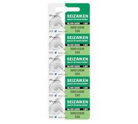 Seizaiken Seiko 335 SR512SW - Batteria per orologio all'ossido di argento, 1,55 V, 0% Hg, 5 batterie, prodotta in Giappone