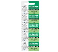 Seizaiken Seiko 373 SR916SW - Batteria per orologio all'ossido di argento, 1,55 V, 0% Hg, 5 batterie, prodotta in Giappone