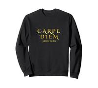 Seize Day Carpe Latin Diem Citazioni ispiratrici Felpa