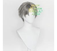 SEIZIS 2022 Cos Wig Aili Silk Snake Masked Teenager Small White vicked Unknown Cos Fake Hair Mixed