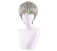 SEIZIS 2022 Cos Wig Anime Cosplay Perücke für Jujutsu Kaisen Hair mit Dark Purple Synthetic Hair Perücken mit Free Wig cap