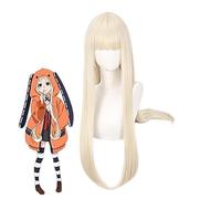 SEIZIS 2022 Cos Wig Anime Cosplay Perücke für KAKEGURUI Haar Kunsthaar Perücken mit Gratis Perückenkappe