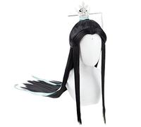 2022 Cos Wig Anime Tian Guan Ci Fu Cosplay Xie Lian Wig Removable Bun Heaven Official's Blessing Ancientry Universal Black Long Straight Hair