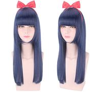 SEIZIS 2022 Cos Wig Anime Wig Team Epic Cosplay Pipimi Parrucca,Parrucca Lunga Blu,Parrucca di Halloween in Costume,per Halloween,Festa in Costume,Spettacolo di Anime,Evento Cosplay,Concerti
